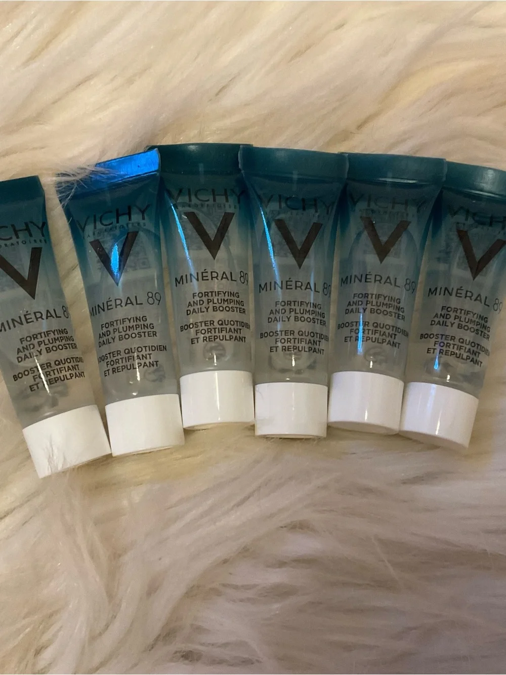 Vichy Mineral 89 Fortifying and Plumping Daily Booster - New x6 Mini